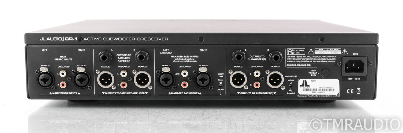 JL Audio CR-1 Active Subwoofer Crossover; CR1