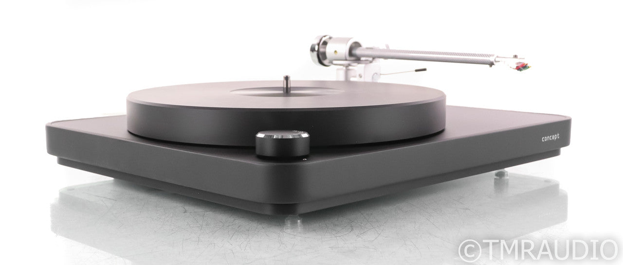 Clearaudio Concept Turntable; Satisfy Carbon Tonearm; Black  (No Cartridge)