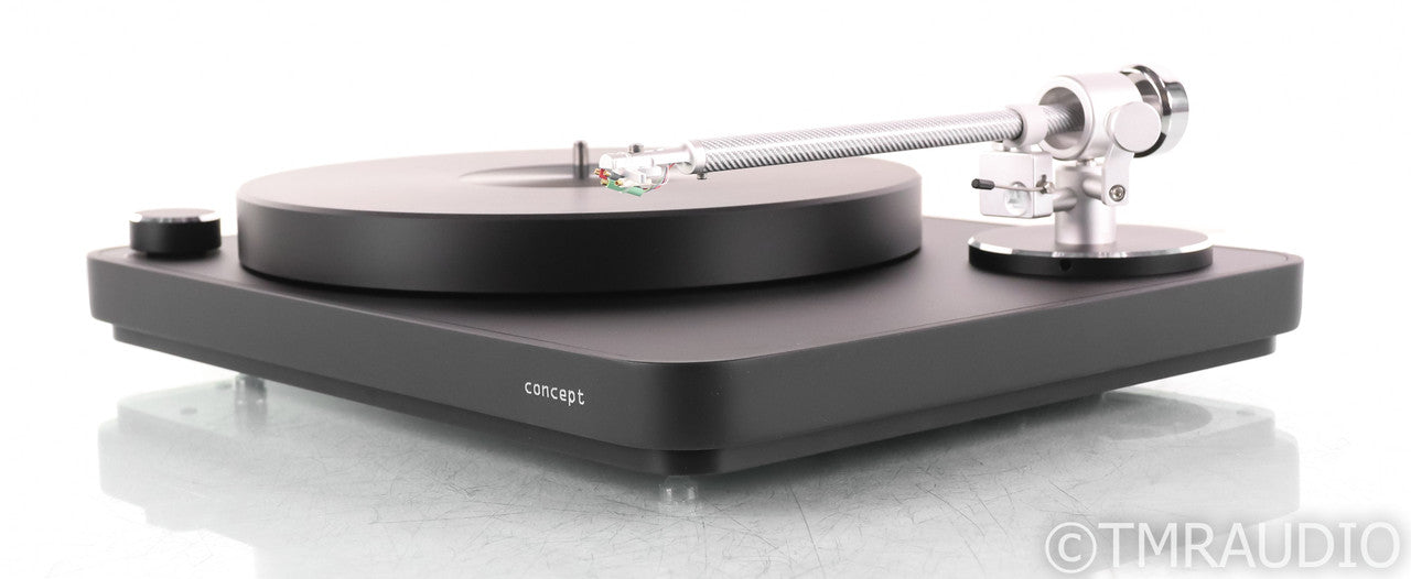 Clearaudio Concept Turntable; Satisfy Carbon Tonearm; Black  (No Cartridge)