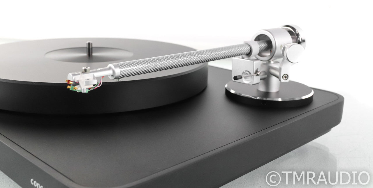 Clearaudio Concept Turntable; Satisfy Carbon Tonearm; Black  (No Cartridge)