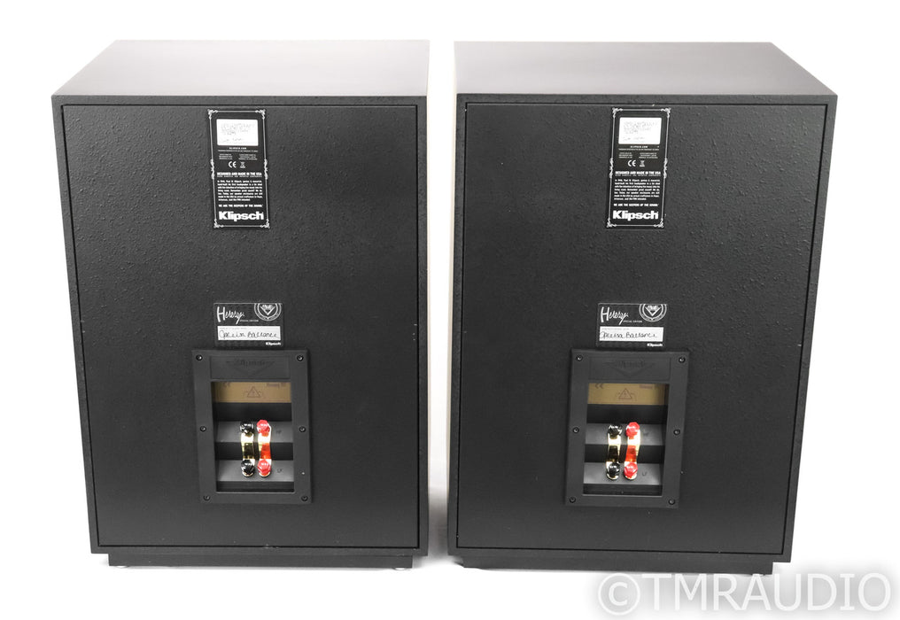 Klipsch Heresy III Floorstanding Speaker; Matte Black Pair, Heresy 3