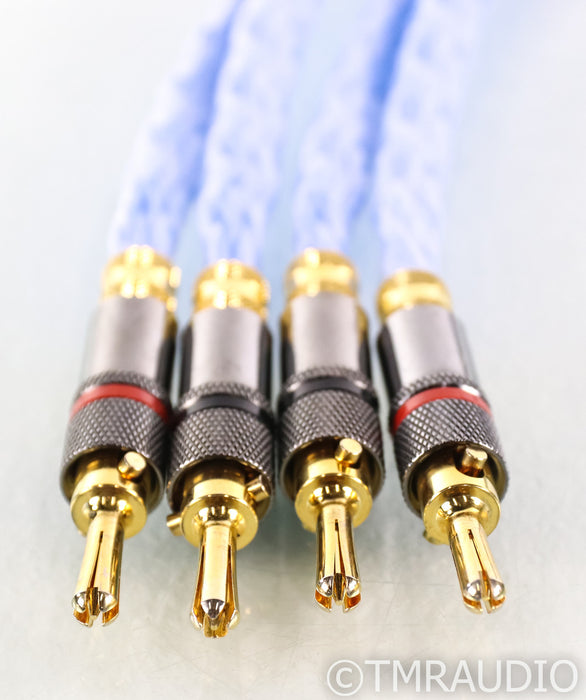 Belden Iconoclast SPTPC Silver Plated Speaker Cables; 6ft Pair w/ Jumpers