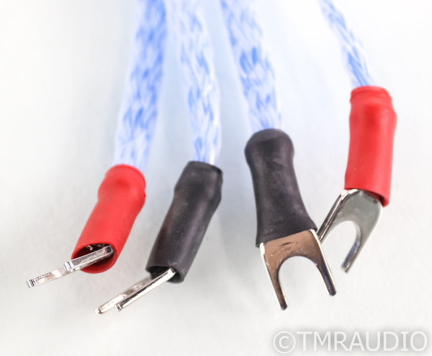 Belden Iconoclast SPTPC Silver Plated Speaker Cables; 6ft Pair w/ Jumpers