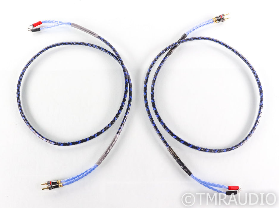 Belden Iconoclast SPTPC Silver Plated Speaker Cables; 6ft Pair w/ Jumpers