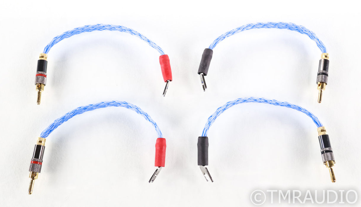 Belden Iconoclast SPTPC Silver Plated Speaker Cables; 6ft Pair w/ Jumpers