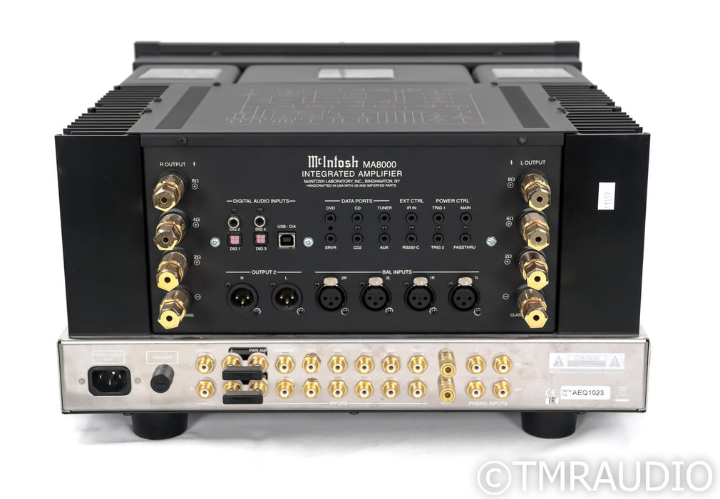 McIntosh MA8000 Stereo Integrated Amplifier; Remote; USB; DAC; MM / MC Phono