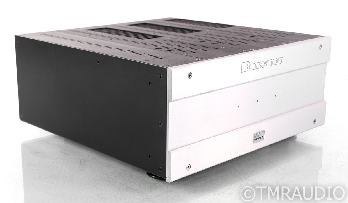 Bryston 6B SST 3-Channel Power Amplifier; Silver; 17" Faceplate; 6BSST