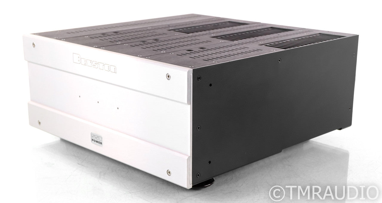 Bryston 6B SST 3-Channel Power Amplifier; Silver; 17" Faceplate; 6BSST