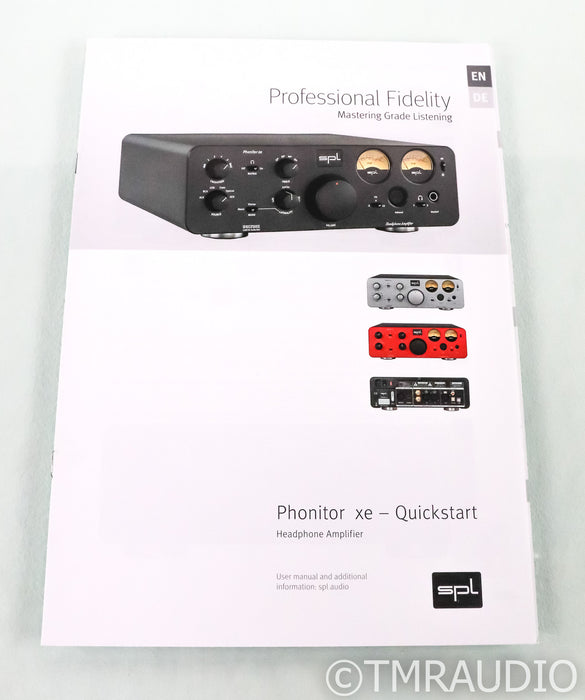SPL Phonitor xe Headphone Amplifier; Black