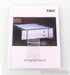 Pass Labs XA25 Stereo Power Amplifier; XA-25; Silver