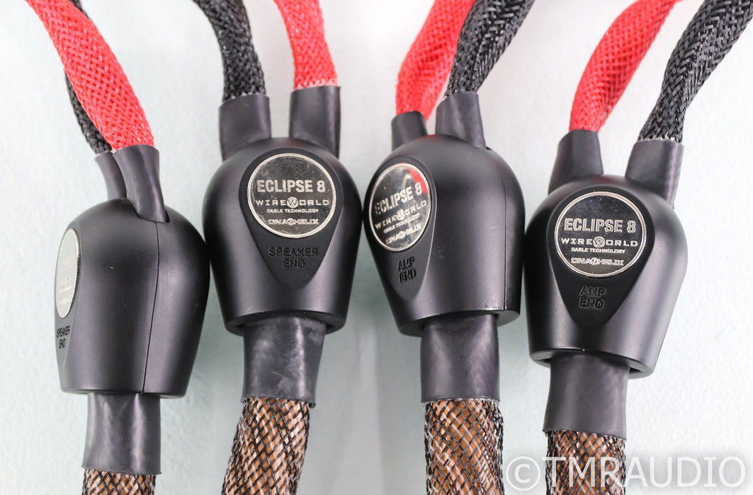 WireWorld Eclipse 8 Speaker Cables; 2m Pair