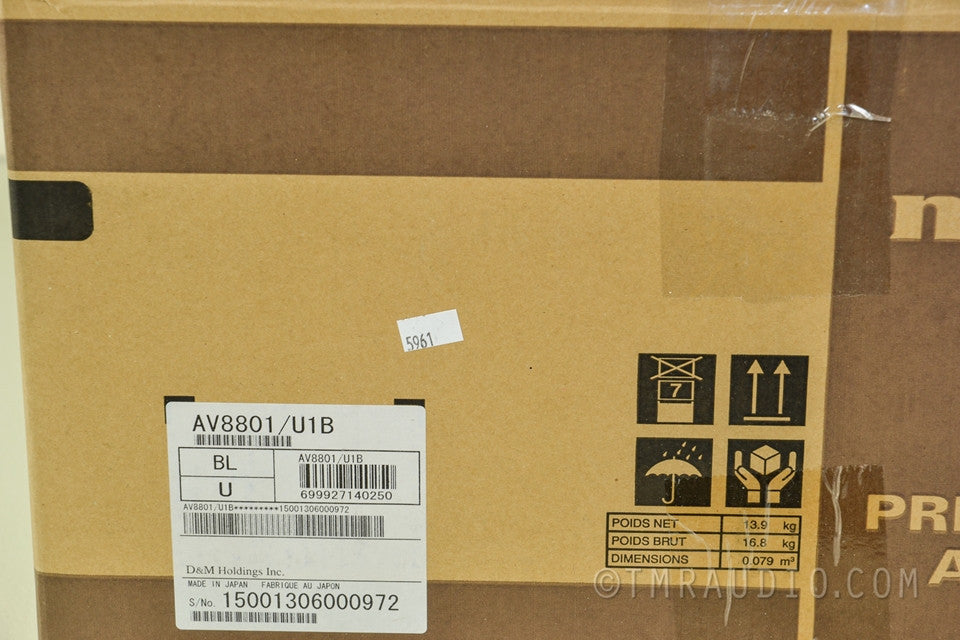 Marantz AV8801 Home Theater AV Processor / Preamp