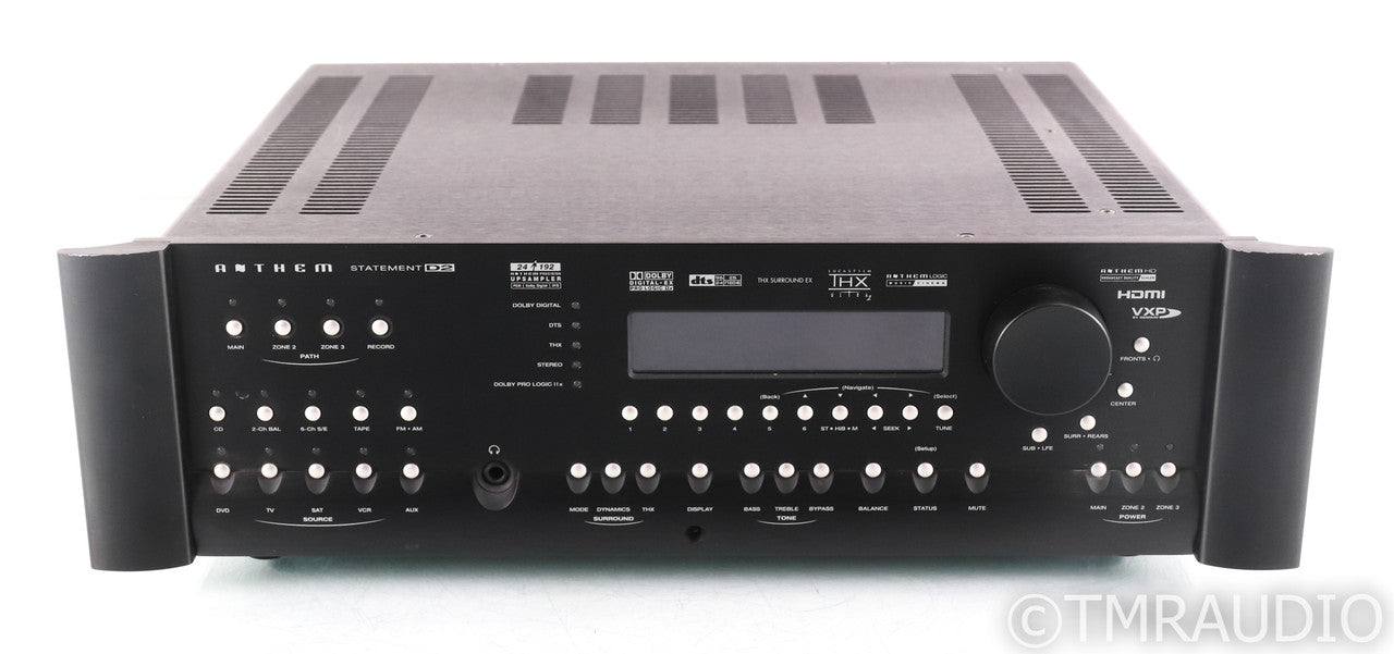 Anthem Statement D2 8.2 Channel Home Theater Processor; D-2; Black; Remote