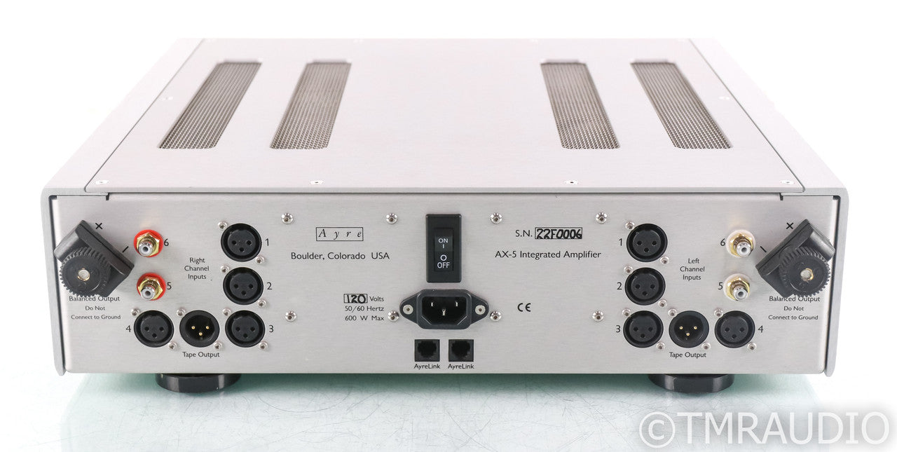 Ayre AX-5 Stereo Integrated Amplifier; AX5; Remote