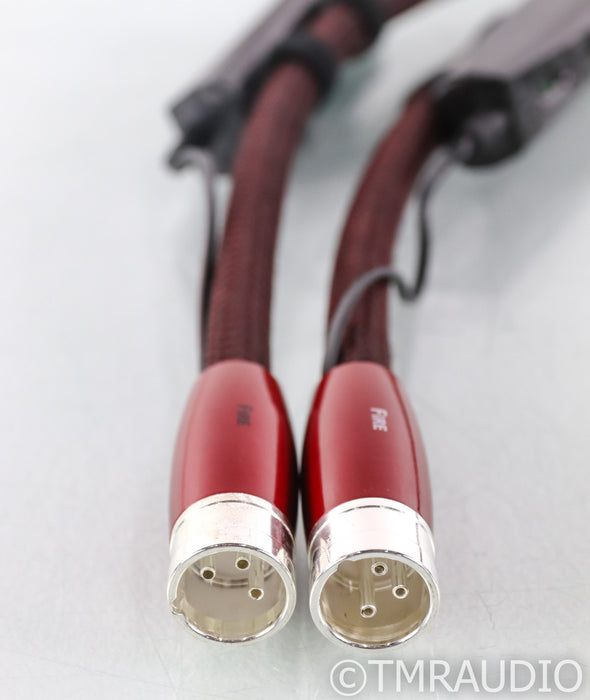 AudioQuest Fire XLR Cables; 1m Pair Balanced Interconnects; 72v DBS  (Open Box)