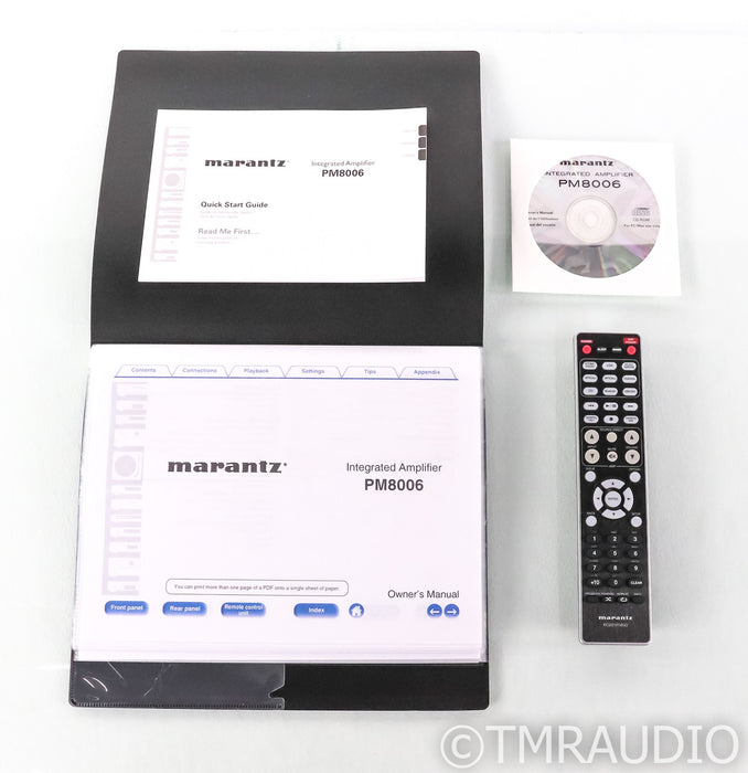 Marantz PM8006 Stereo Integrated Amplifier; PM-8006; Remote