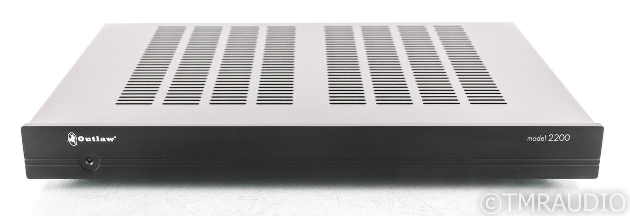 Outlaw Audio 2200 Monoblock Power Amplifier; Single; Black