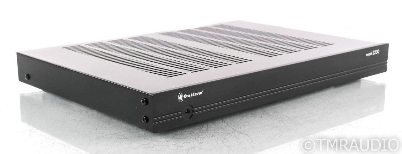 Outlaw Audio 2200 Monoblock Power Amplifier; Single; Black