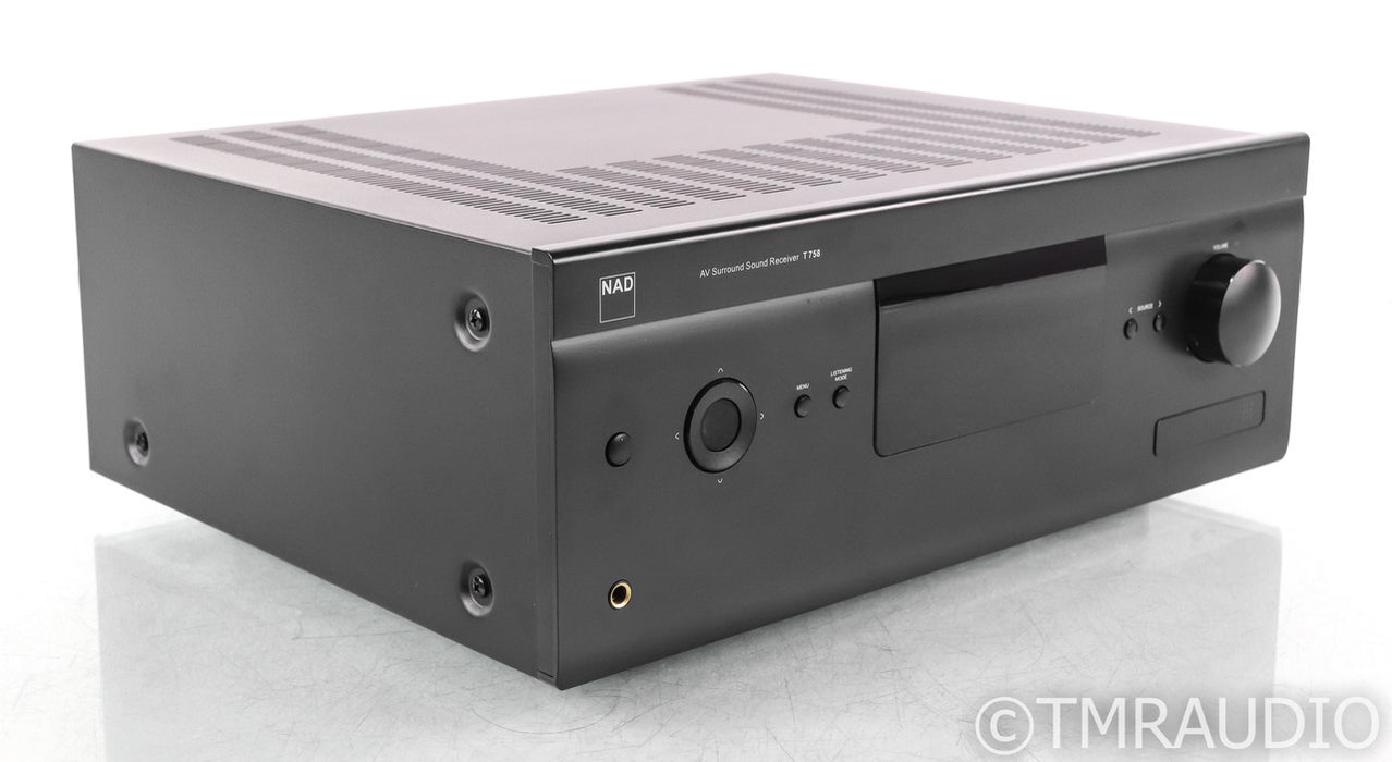 NAD T758 v3 7.1 Channel Home Theater Receiver; T-758; Black; Remote