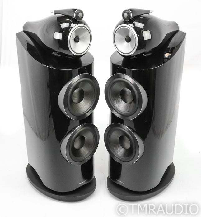 B&W 800 D3 Floorstanding Speakers; Gloss Black Pair