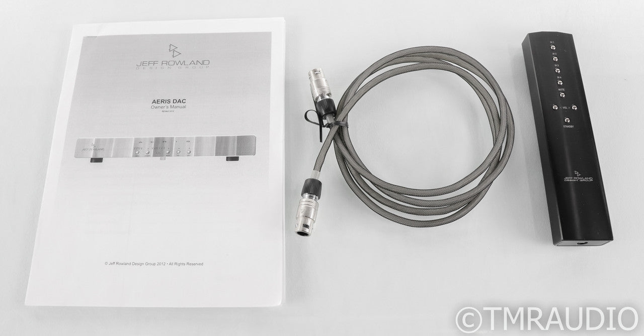 Jeff Rowland Aeris DAC; D/A Converter; Remote; USB