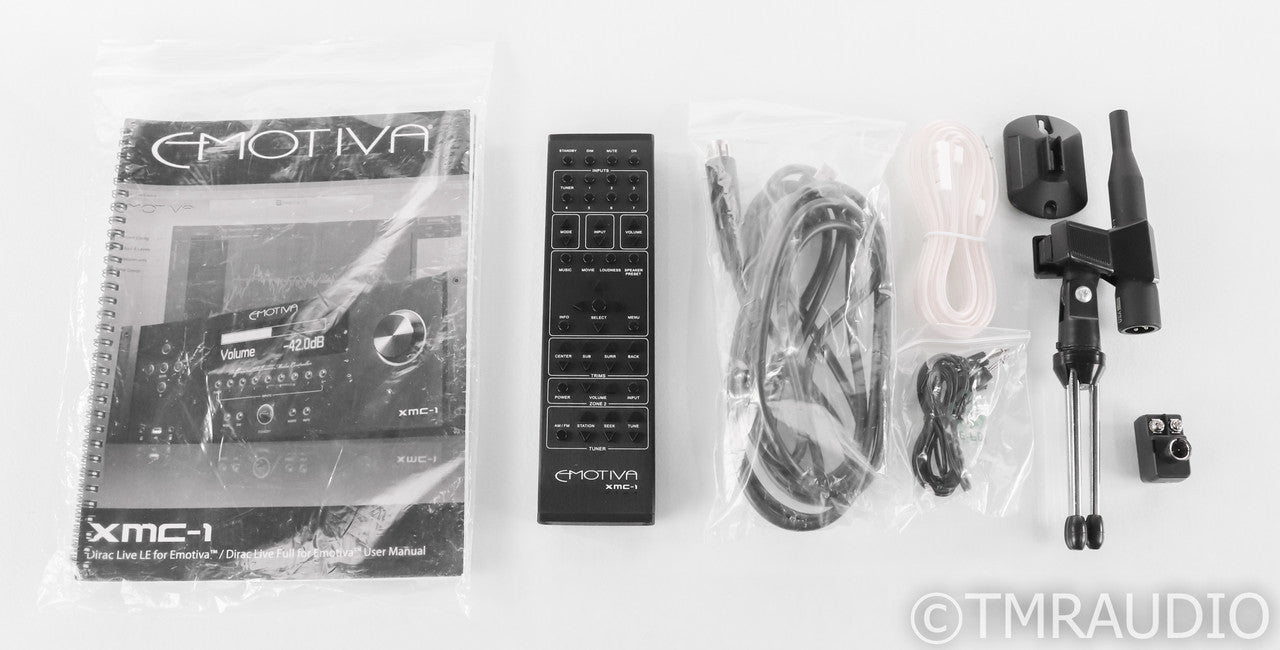 Emotiva XMC-1 Gen2 7.2 Channel Home Theater Processor; XMC1 MkII; Remote; USB