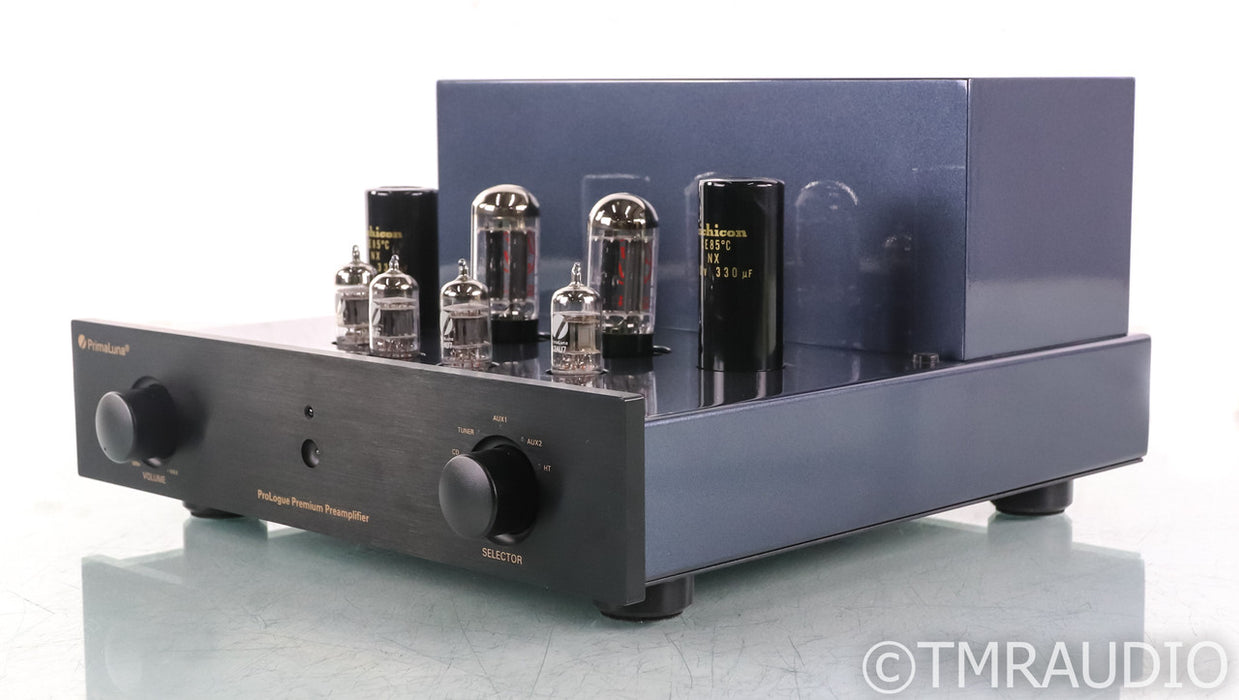 PrimaLuna ProLogue Premium Stereo Tube Preamplifier; Remote; Black