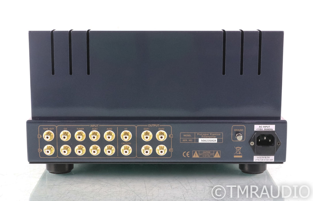 PrimaLuna ProLogue Premium Stereo Tube Preamplifier; Remote; Black