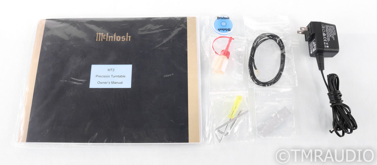 McIntosh MT2 Belt Drive Turntable; MT-2; Sumiko Blue Point No. 2