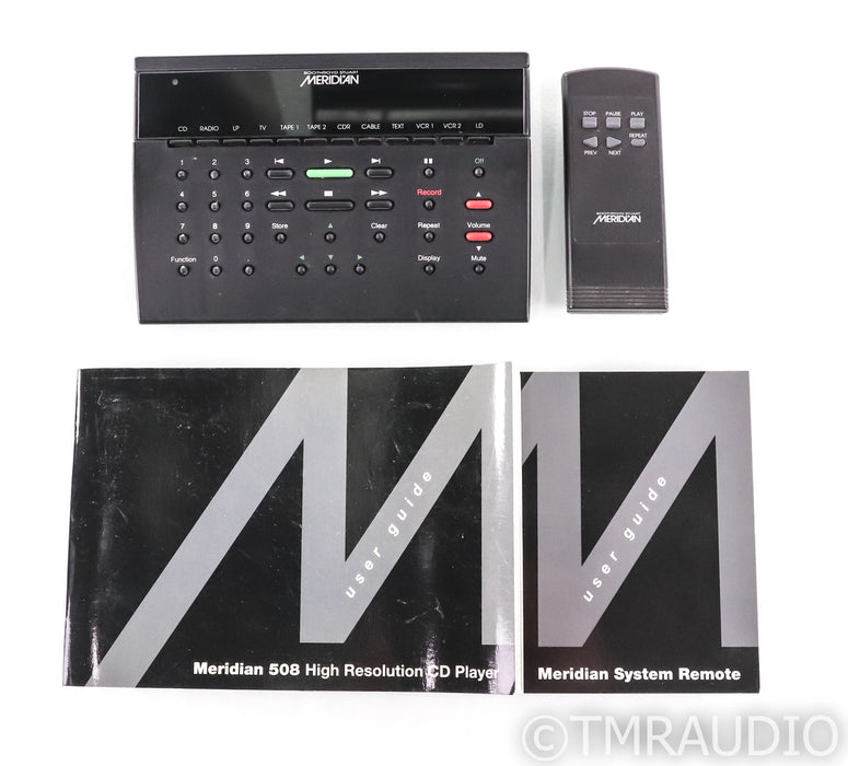 Meridian 508 CD Player; 24-bit DAC; Remote; MSR