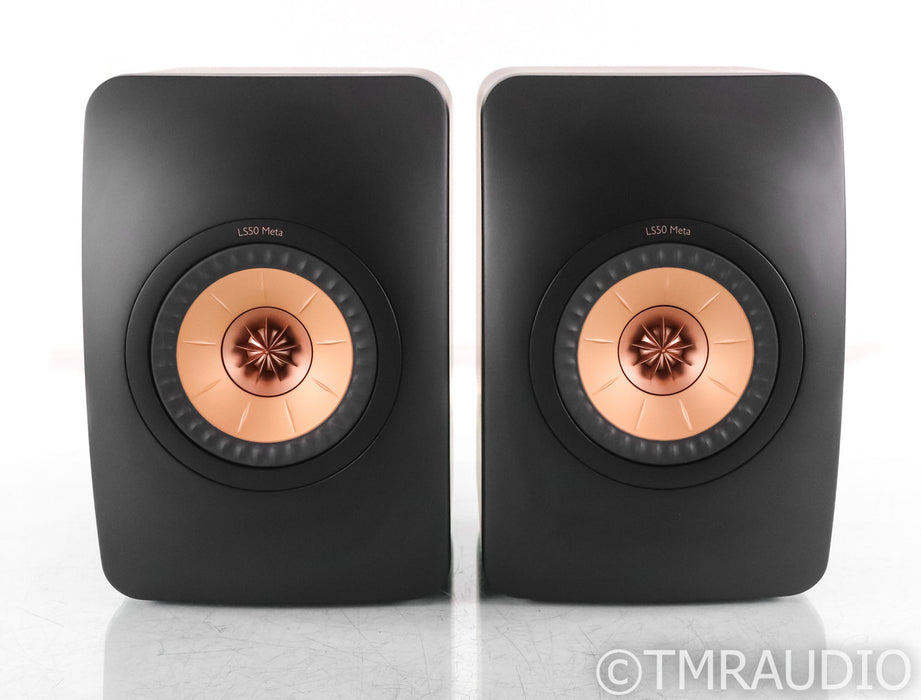 KEF LS50 Meta Bookshelf Speakers; Carbon Black Pair; LS-50