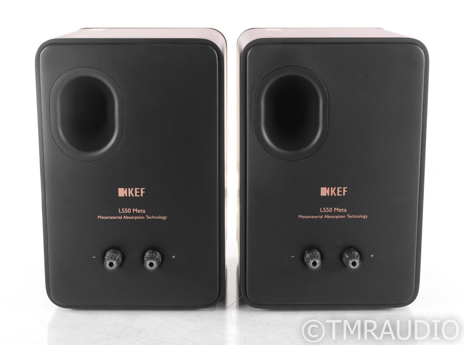 KEF LS50 Meta Bookshelf Speakers; Carbon Black Pair; LS-50