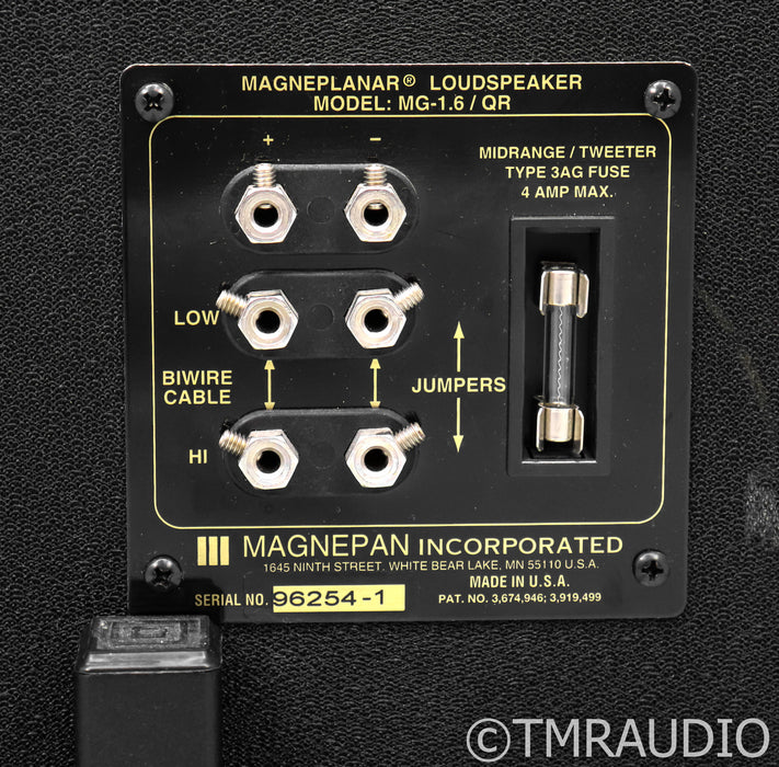 Magnepan MG-1.6/QR Floorstanding Speakers