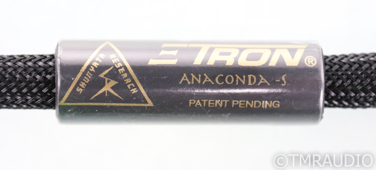 Shunyata Research Zitron Anaconda-S XLR Cables; 8.5m Pair Balanced Interconnects
