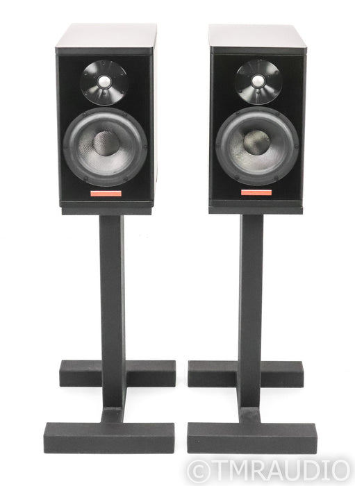 Magico A1 Bookshelf Speakers; Black Pair w Stands