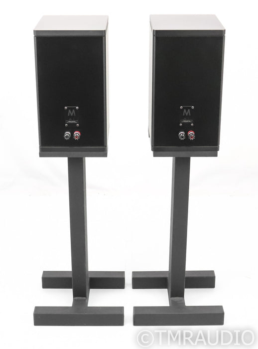 Magico A1 Bookshelf Speakers; Black Pair w Stands