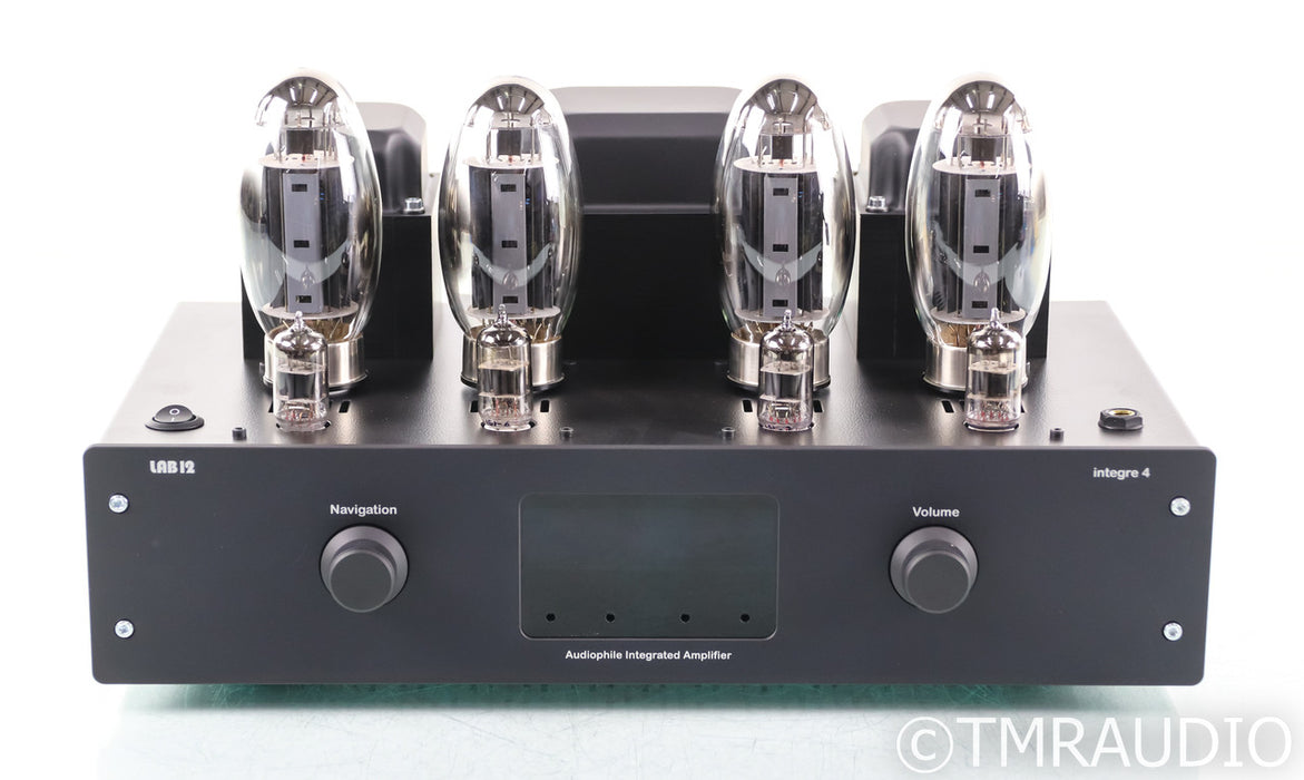 LAB 12 Integre4 Stereo Tube Integrated Amplifier; Black (Open Box)