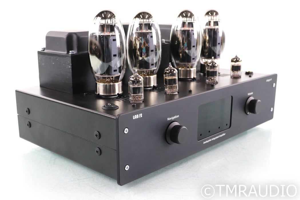 LAB 12 Integre4 Stereo Tube Integrated Amplifier; Black (Open Box)
