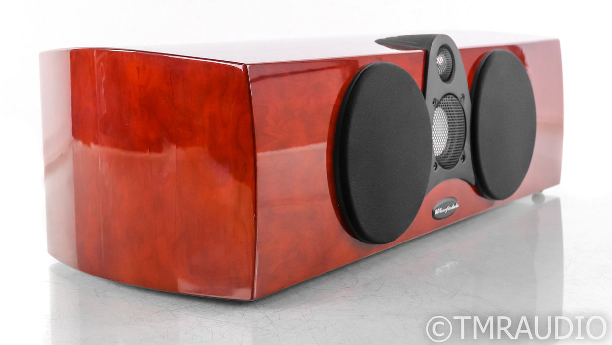 Wharfedale Jade-C1 Center Channel Speaker; Burgandy Burr Piano; JadeC1; One