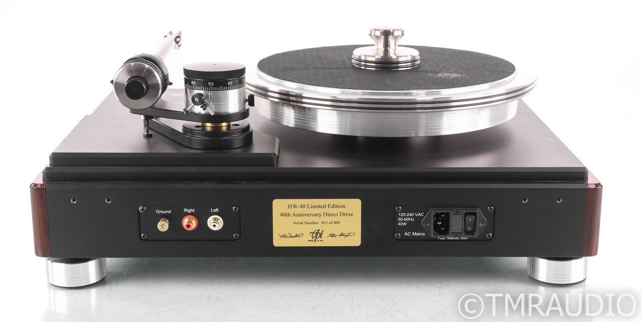 VPI HW-40 Direct Drive Turntable; Lyra Atlas SL MC Cartridge; Low Hours