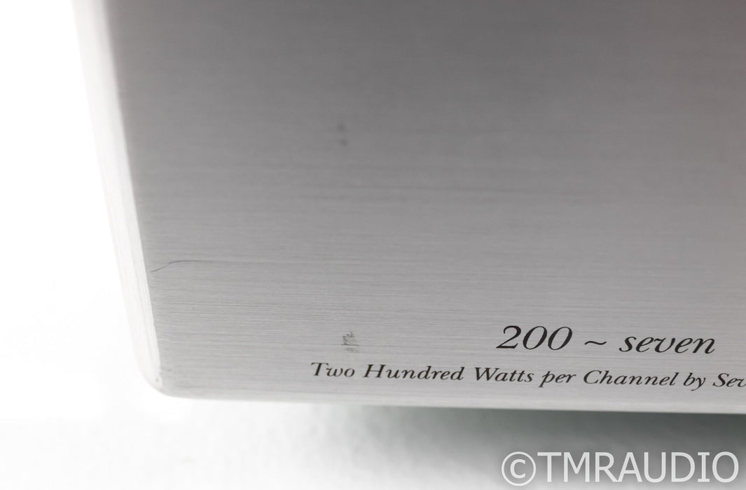 Sunfire Cinema Grand 200 - seven 7 Channel Power Amplifier; Silver
