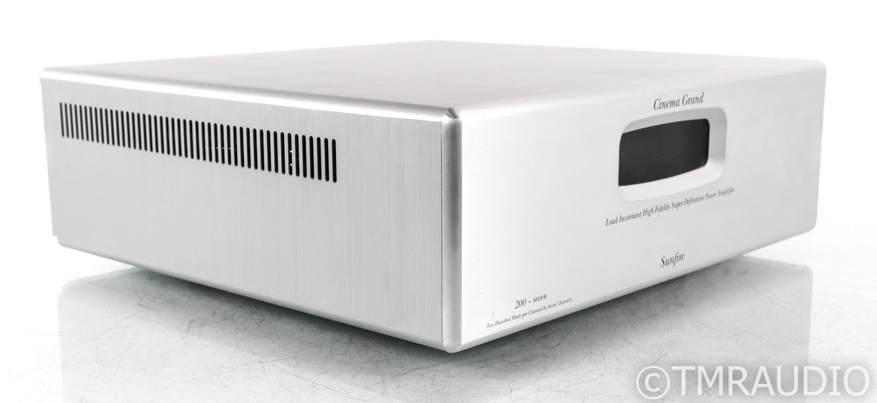 Sunfire Cinema Grand 200 - seven 7 Channel Power Amplifier; Silver