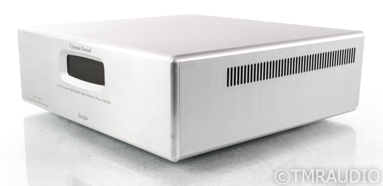 Sunfire Cinema Grand 200 - seven 7 Channel Power Amplifier; Silver