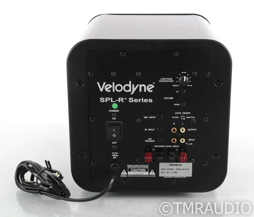 Velodyne SPL-800R 8" Powered Subwoofer; Black; Remote