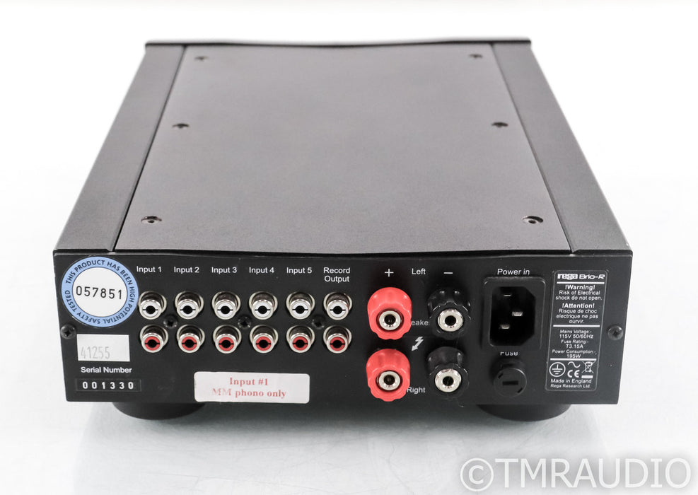 Rega Brio Stereo Integrated Amplifier; Remote; MM Phono