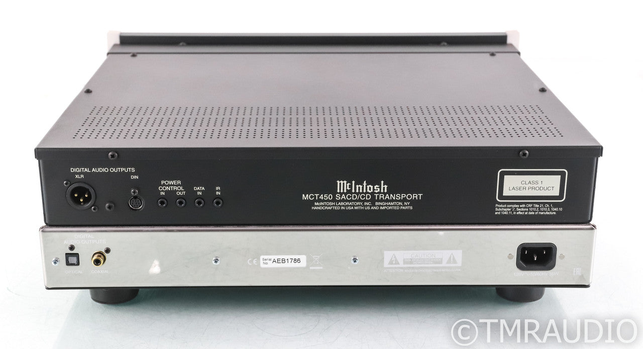 McIntosh MCT450 CD / SACD Transport; MCT-450; Remote