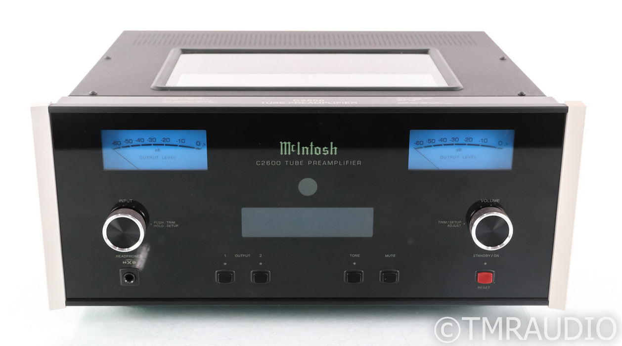 McIntosh C2600 Stereo Tube Preamplifier; C-2600; DAC; Remote; MM / MC Phono