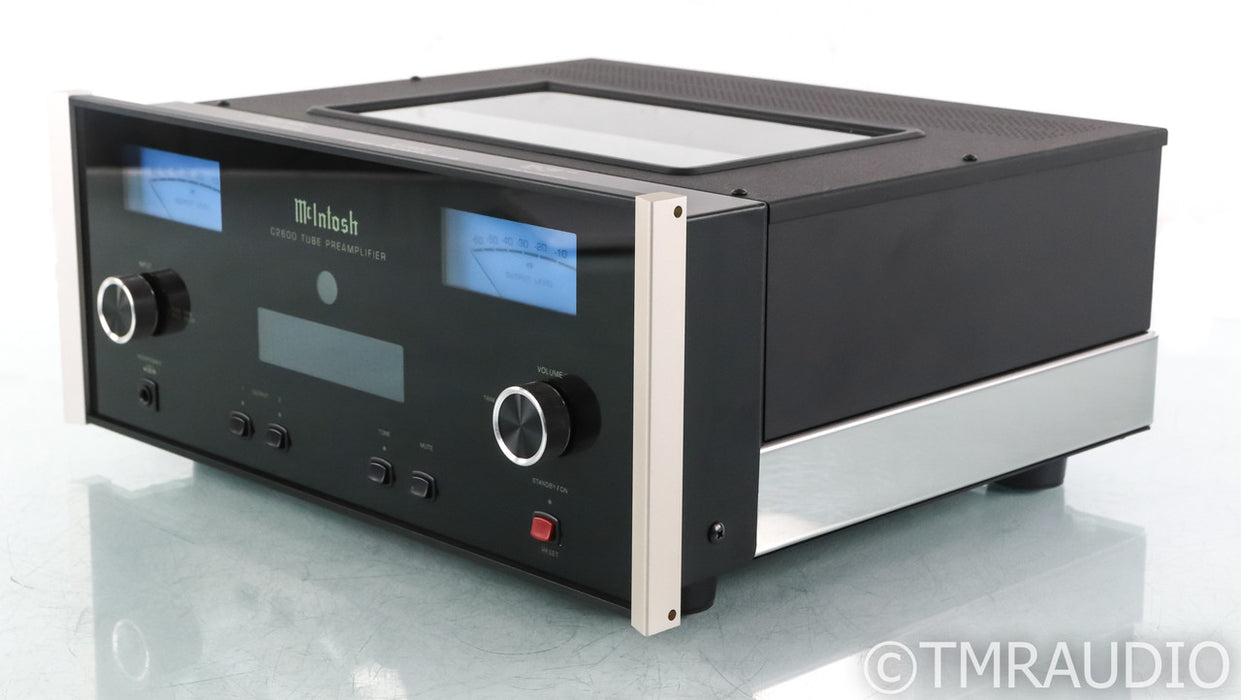 McIntosh C2600 Stereo Tube Preamplifier; C-2600; DAC; Remote; MM / MC Phono