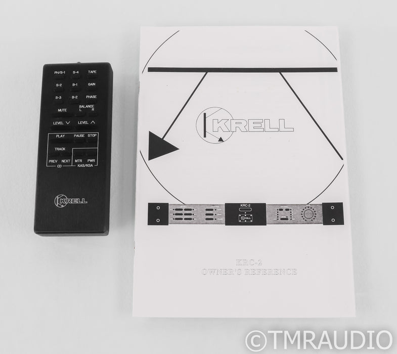 Krell KRC-2 Stereo Preamplifier; Remote; KRC-II