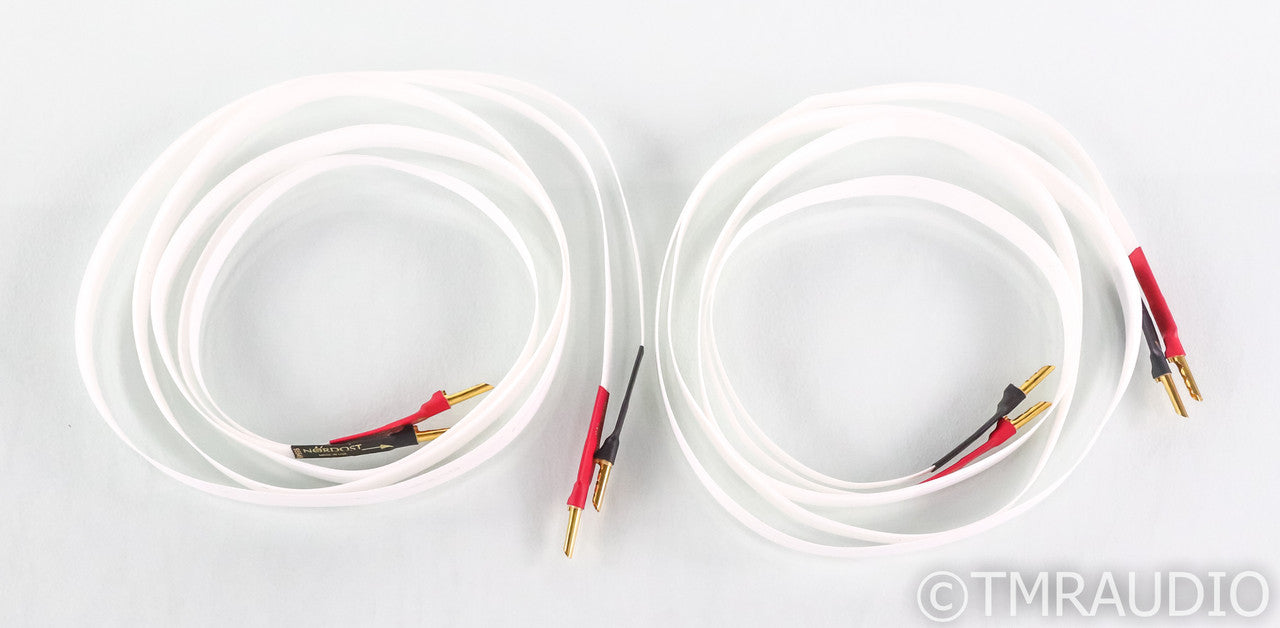 Nordost Leif White Lightning Speaker Cables; 2m Pair; BFA Bananas